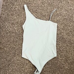 Abercrombie & Fitch One Shoulder Bodysuit
